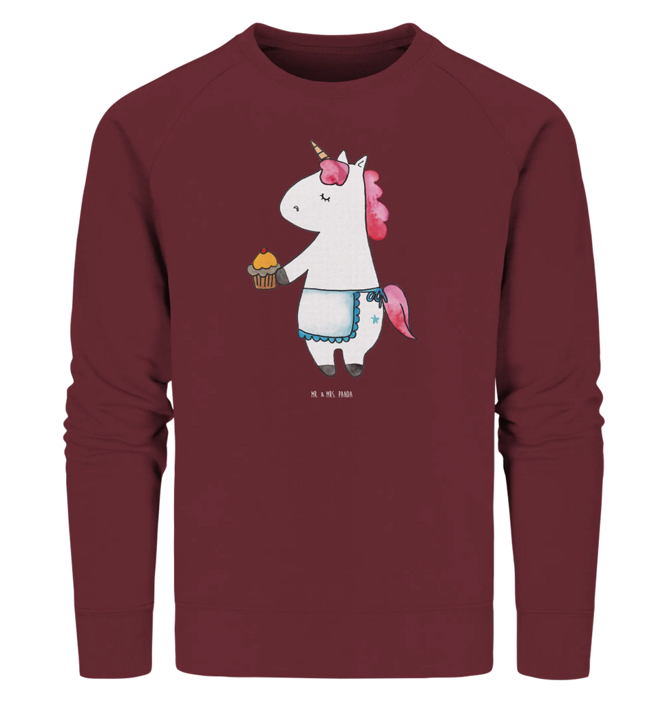 Organic Pullover Einhorn Muffin Pullover, Pullover Männer, Pullover Frauen, Sweatshirt, Sweatshirt Männer, Sweatshirt Frauen, Unisex, Einhorn, Einhörner, Einhorn Deko, Unicorn, Geburtstag, Backen, Muffin, Kekse, Geburtstagsgrüße, Glückwünsche, Liebesgrüße, Grüße