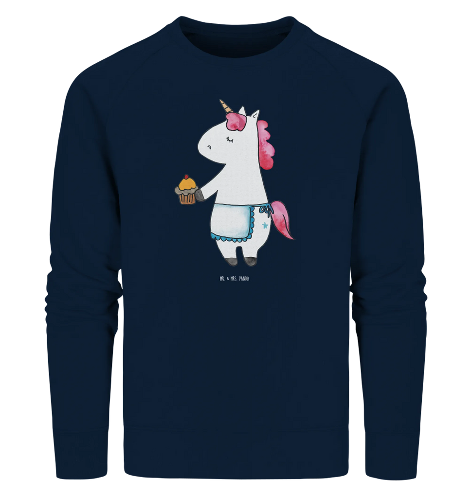 Organic Pullover Einhorn Muffin Pullover, Pullover Männer, Pullover Frauen, Sweatshirt, Sweatshirt Männer, Sweatshirt Frauen, Unisex, Einhorn, Einhörner, Einhorn Deko, Unicorn, Geburtstag, Backen, Muffin, Kekse, Geburtstagsgrüße, Glückwünsche, Liebesgrüße, Grüße