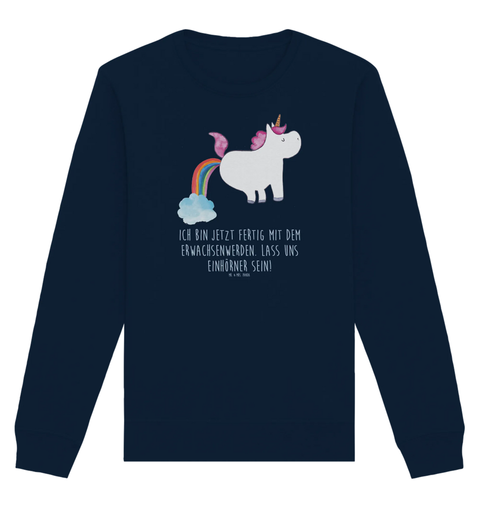 Organic Pullover Einhorn Pupsen Pullover, Pullover Männer, Pullover Frauen, Sweatshirt, Sweatshirt Männer, Sweatshirt Frauen, Unisex, Einhorn, Einhörner, Einhorn Deko, Pegasus, Unicorn, Pups, Regenbogen, Glitzer, Einhornpower, Erwachsenwerden, Spaß, lustig, Freundin