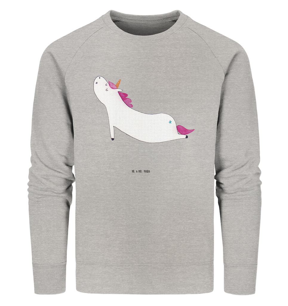 Organic Pullover Einhorn Yoga Pullover, Pullover Männer, Pullover Frauen, Sweatshirt, Sweatshirt Männer, Sweatshirt Frauen, Unisex, Einhorn, Einhörner, Einhorn Deko, Unicorn, Yoga, Namaste, Achtsamkeit, Entspannung, Joga, Yogamatte, Sport, lustig, witzig, süß