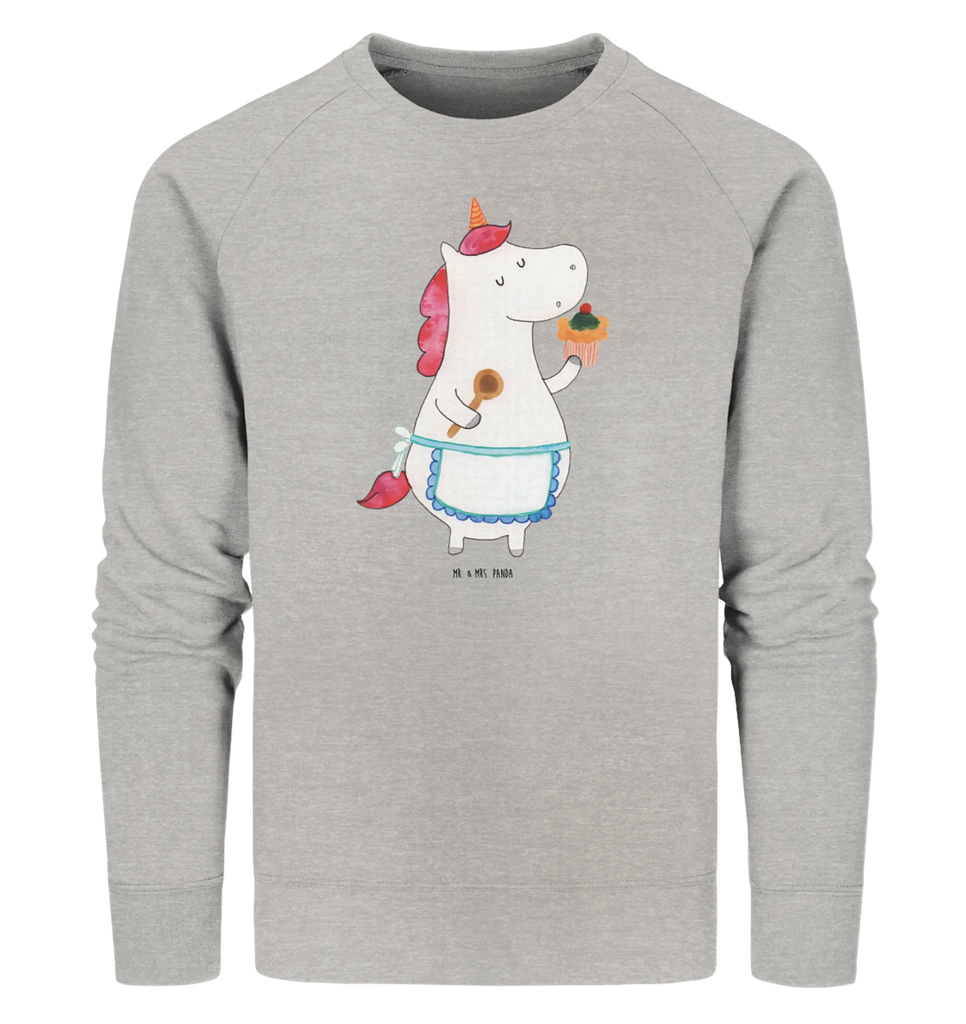 Organic Pullover Einhorn Küche Pullover, Pullover Männer, Pullover Frauen, Sweatshirt, Sweatshirt Männer, Sweatshirt Frauen, Unisex, Einhorn, Einhörner, Einhorn Deko, Pegasus, Unicorn, backen, Muffin, Motivation, Träumer, träumen, Bäckerin, Hobbykoch, Koch, Torte, Kuchen