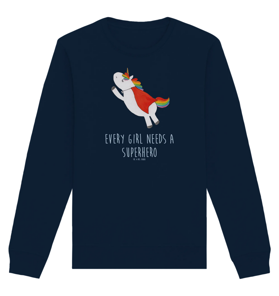 Organic Pullover Einhorn Super Pullover, Pullover Männer, Pullover Frauen, Sweatshirt, Sweatshirt Männer, Sweatshirt Frauen, Unisex, Einhorn, Einhörner, Einhorn Deko, Pegasus, Unicorn, Traummann, Superheld, Held, Freundin, Geschenk, Girl, Mädchen