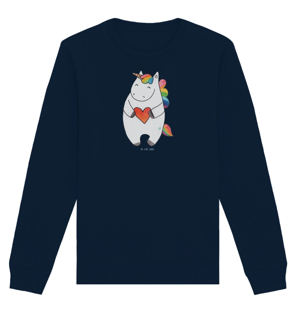 Organic Pullover Einhorn Herz Pullover, Pullover Männer, Pullover Frauen, Sweatshirt, Sweatshirt Männer, Sweatshirt Frauen, Unisex, Einhorn, Einhörner, Einhorn Deko, Unicorn, Herz, schlimm, böse, witzig, lustig, Freundin, anders, bunt