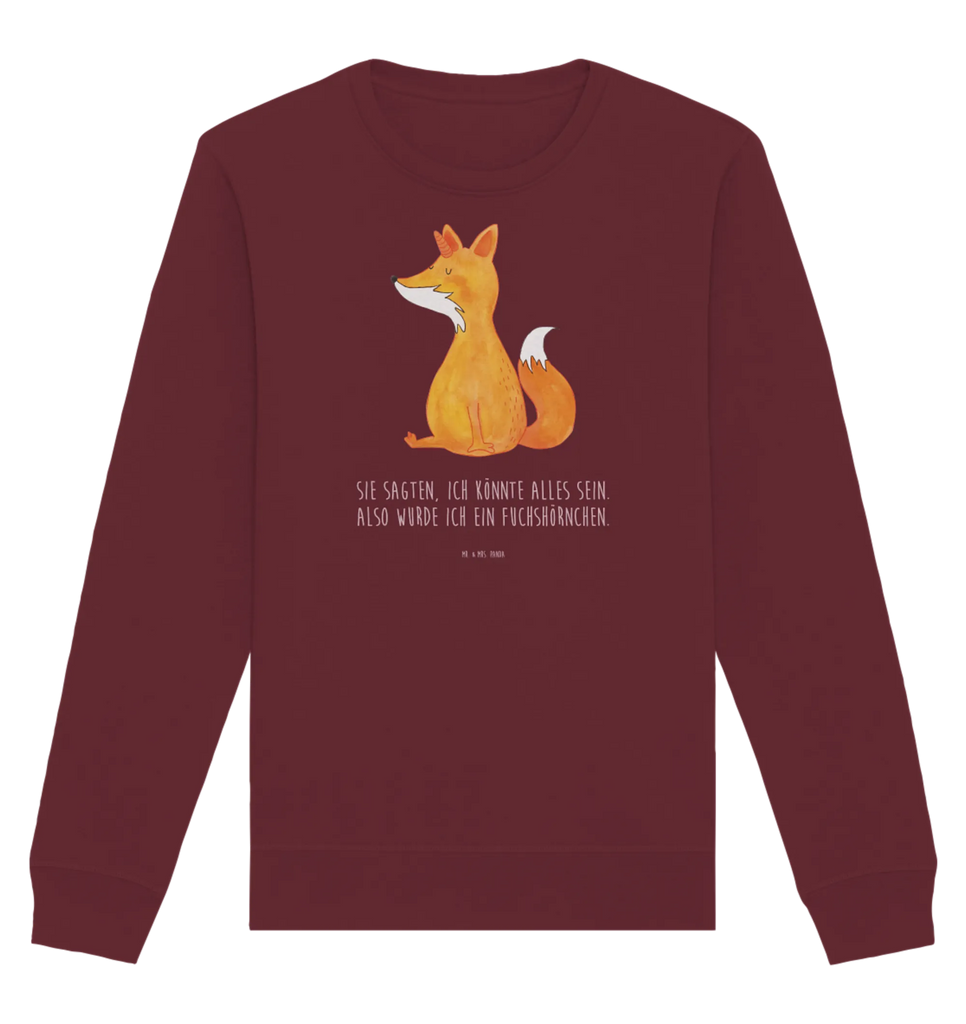 Organic Pullover Einhorn Fuchs Pullover, Pullover Männer, Pullover Frauen, Sweatshirt, Sweatshirt Männer, Sweatshirt Frauen, Unisex, Einhorn, Einhörner, Einhorn Deko, Unicorn, Fuchs, Unicorns, Fuchshörnchen, Fuchshorn, Foxycorn, Füchse