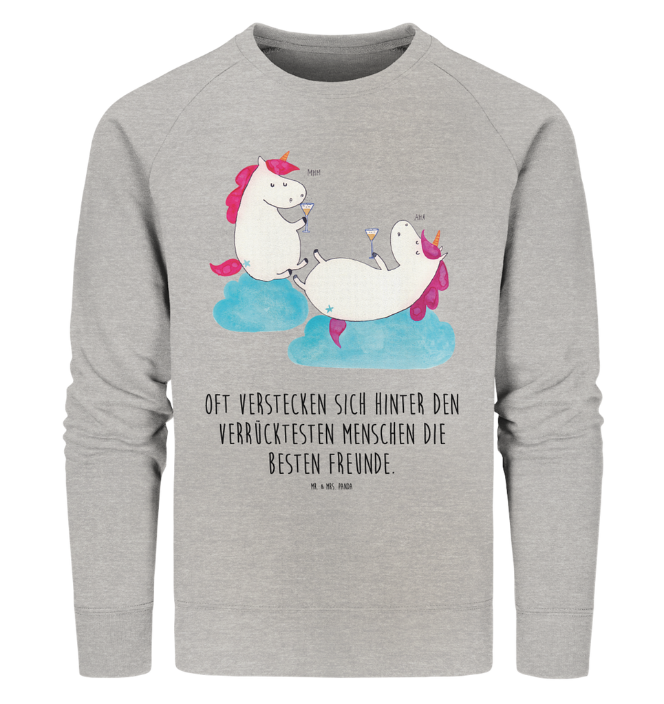 Organic Pullover Einhorn Sekt Pullover, Pullover Männer, Pullover Frauen, Sweatshirt, Sweatshirt Männer, Sweatshirt Frauen, Unisex, Einhorn, Einhörner, Einhorn Deko, Pegasus, Unicorn, Freundinnen, Freundin, BFF, Sekt, Mädelsabend, Spaß, Party, Korken, Anstoßen, Beste