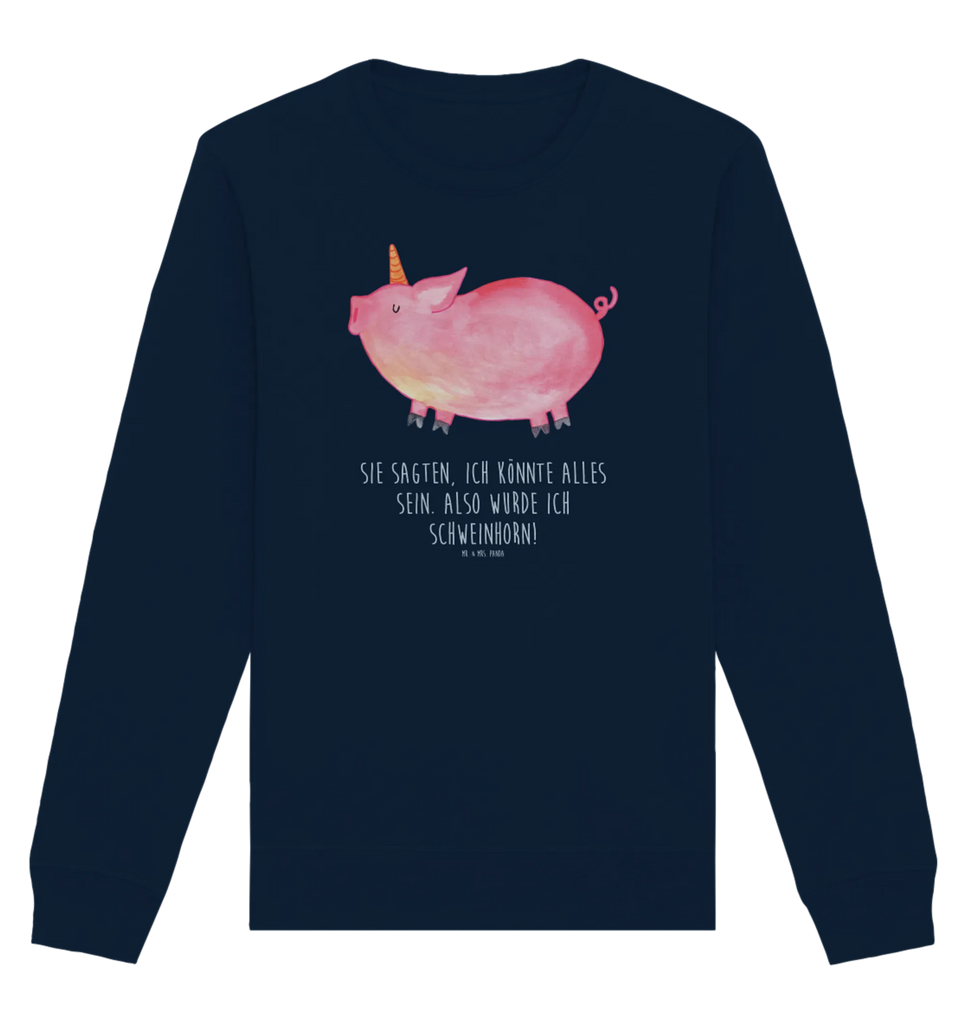 Organic Pullover Einhorn Schwein Pullover, Pullover Männer, Pullover Frauen, Sweatshirt, Sweatshirt Männer, Sweatshirt Frauen, Unisex, Einhorn, Einhörner, Einhorn Deko, Pegasus, Unicorn, Party, Spaß, Schwein, Schweinhorn, Bauer, witzig. lustig, Spruch, geschenk, Pig, Piggy, funny, english, englisch