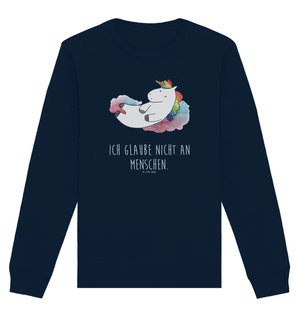 Organic Pullover Einhorn Wolke 7 Pullover, Pullover Männer, Pullover Frauen, Sweatshirt, Sweatshirt Männer, Sweatshirt Frauen, Unisex, Einhorn, Einhörner, Einhorn Deko, Pegasus, Unicorn, verliebt, Menschen, witzig, lustig, Geschenk, Glaube, Realität, Lächeln