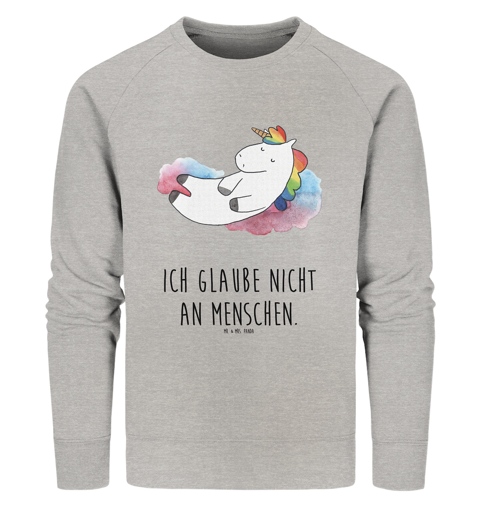 Organic Pullover Einhorn Wolke 7 Pullover, Pullover Männer, Pullover Frauen, Sweatshirt, Sweatshirt Männer, Sweatshirt Frauen, Unisex, Einhorn, Einhörner, Einhorn Deko, Pegasus, Unicorn, verliebt, Menschen, witzig, lustig, Geschenk, Glaube, Realität, Lächeln