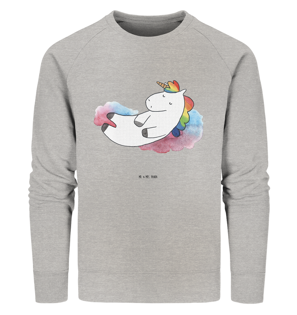 Organic Pullover Einhorn Wolke 7 Pullover, Pullover Männer, Pullover Frauen, Sweatshirt, Sweatshirt Männer, Sweatshirt Frauen, Unisex, Einhorn, Einhörner, Einhorn Deko, Pegasus, Unicorn, verliebt, Menschen, witzig, lustig, Geschenk, Glaube, Realität, Lächeln