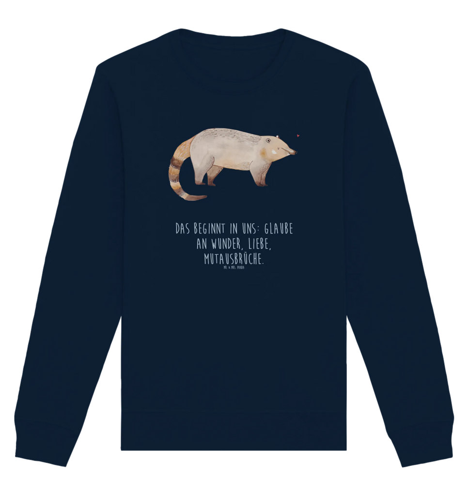 Organic Pullover Nasenbär Pullover, Pullover Männer, Pullover Frauen, Sweatshirt, Sweatshirt Männer, Sweatshirt Frauen, Unisex, Tiermotive, Gute Laune, lustige Sprüche, Tiere, Nasenbär, Nasenbären, Rüsselbär, Bär