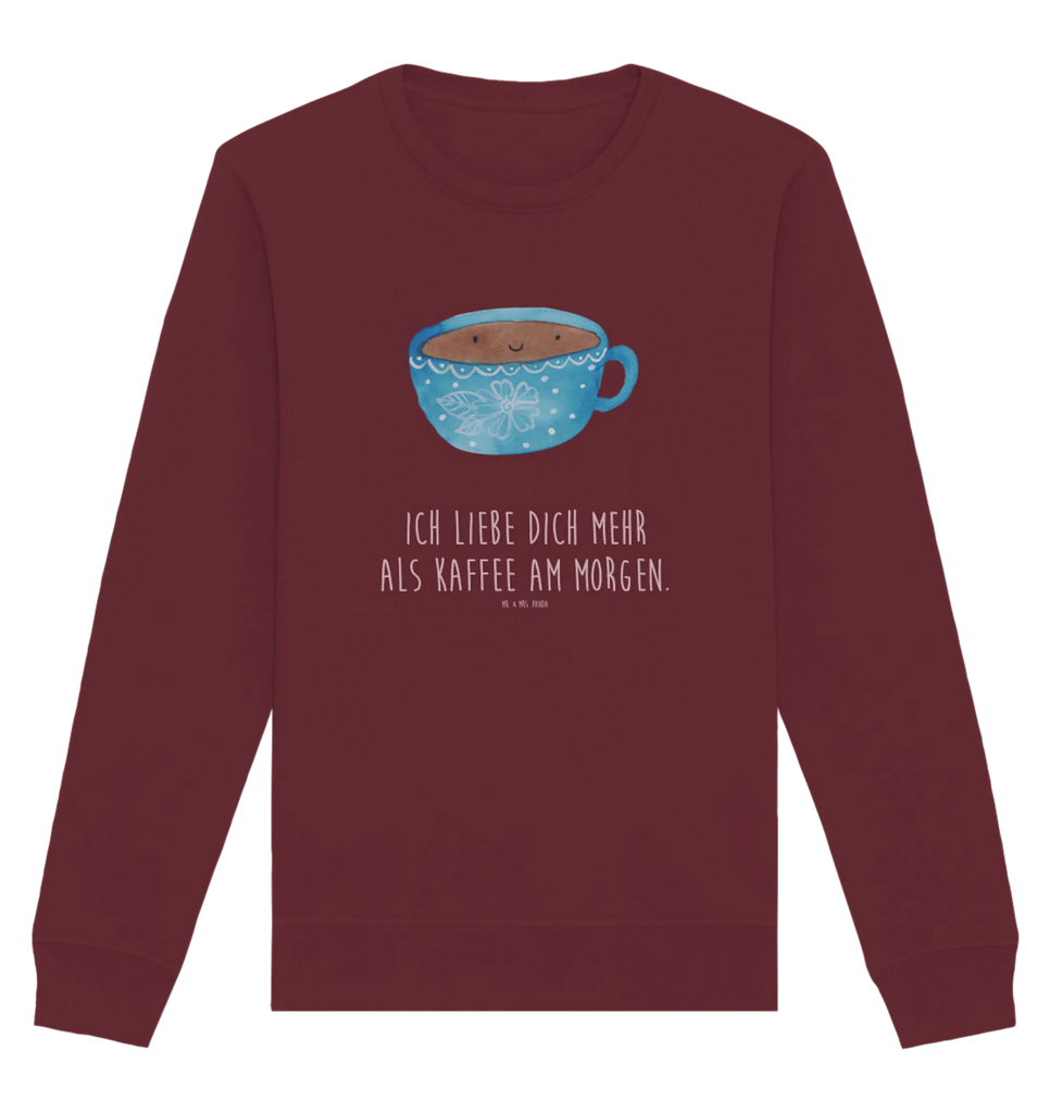 Organic Pullover Kaffee Tasse Pullover, Pullover Männer, Pullover Frauen, Sweatshirt, Sweatshirt Männer, Sweatshirt Frauen, Unisex, Tiermotive, Gute Laune, lustige Sprüche, Tiere, Kaffee, Tasse, Liebe, Geschmack, Genuss, Glücklich