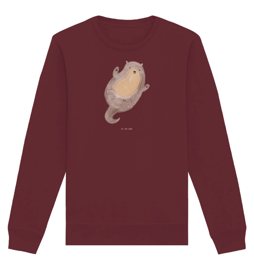 Organic Pullover Otter Umarmen Pullover, Pullover Männer, Pullover Frauen, Sweatshirt, Sweatshirt Männer, Sweatshirt Frauen, Unisex, Otter, Fischotter, Seeotter, Otter Seeotter See Otter