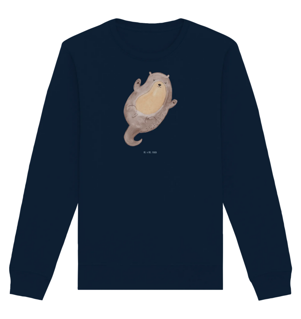 Organic Pullover Otter Umarmen Pullover, Pullover Männer, Pullover Frauen, Sweatshirt, Sweatshirt Männer, Sweatshirt Frauen, Unisex, Otter, Fischotter, Seeotter, Otter Seeotter See Otter