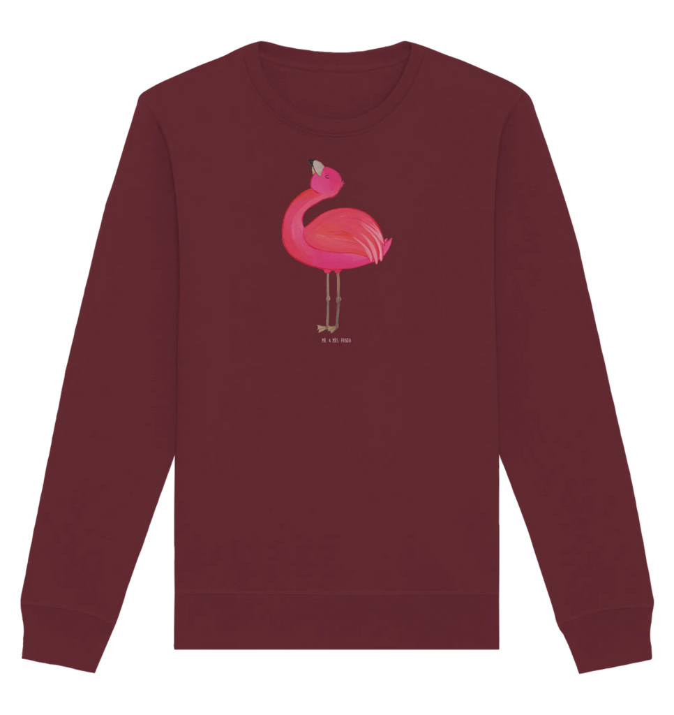 Organic Pullover Flamingo Stolz Pullover, Pullover Männer, Pullover Frauen, Sweatshirt, Sweatshirt Männer, Sweatshirt Frauen, Unisex, Flamingo, stolz, Freude, Selbstliebe, Selbstakzeptanz, Freundin, beste Freundin, Tochter, Mama, Schwester