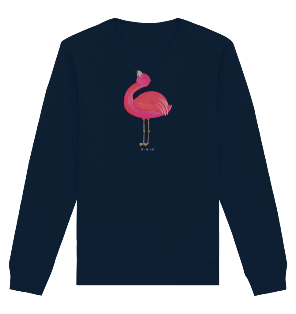 Organic Pullover Flamingo Stolz Pullover, Pullover Männer, Pullover Frauen, Sweatshirt, Sweatshirt Männer, Sweatshirt Frauen, Unisex, Flamingo, stolz, Freude, Selbstliebe, Selbstakzeptanz, Freundin, beste Freundin, Tochter, Mama, Schwester