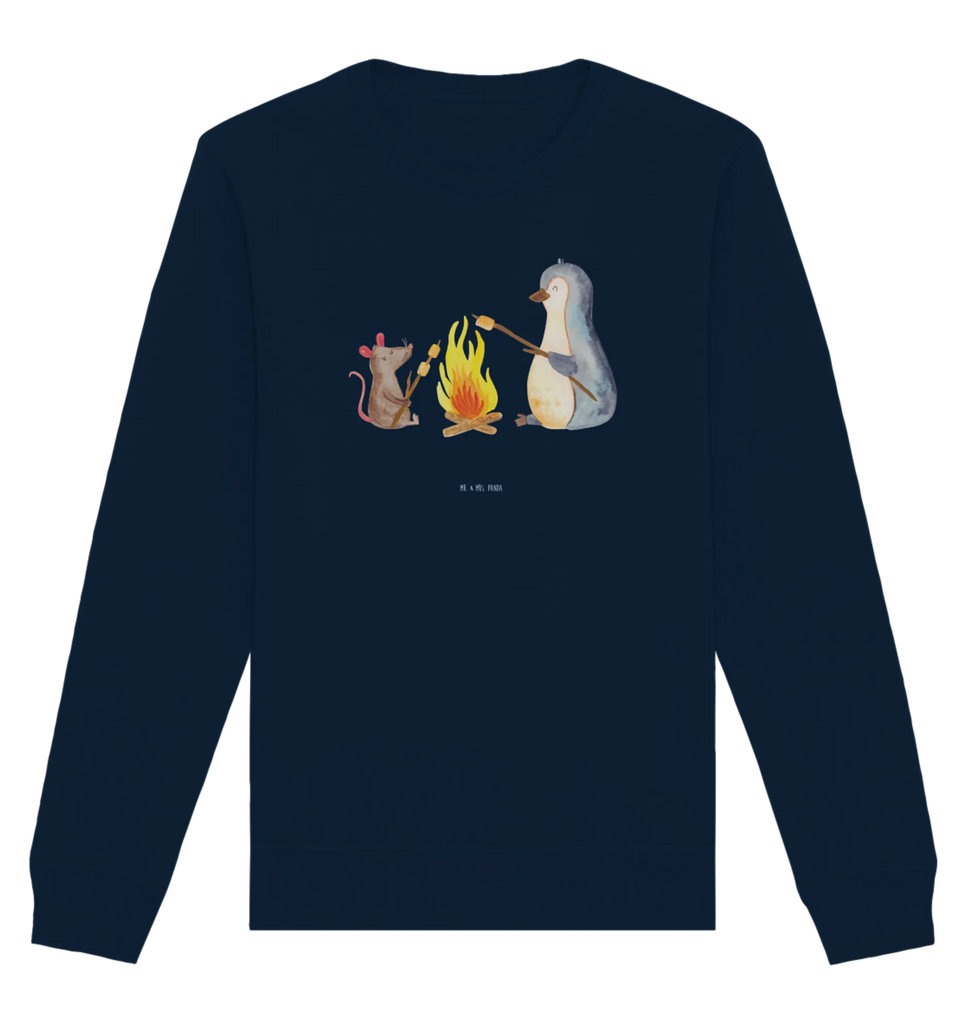 Organic Pullover Pinguin Lagerfeuer Pullover, Pullover Männer, Pullover Frauen, Sweatshirt, Sweatshirt Männer, Sweatshirt Frauen, Unisex, Pinguin, Maus, Pinguine, Lagerfeuer, Leben, Arbeit, Job, Motivation, Büro, Büroalltag, Lebensspruch, Lebensmotivation, Neustart, Liebe, grillen, Feuer, Marshmallows