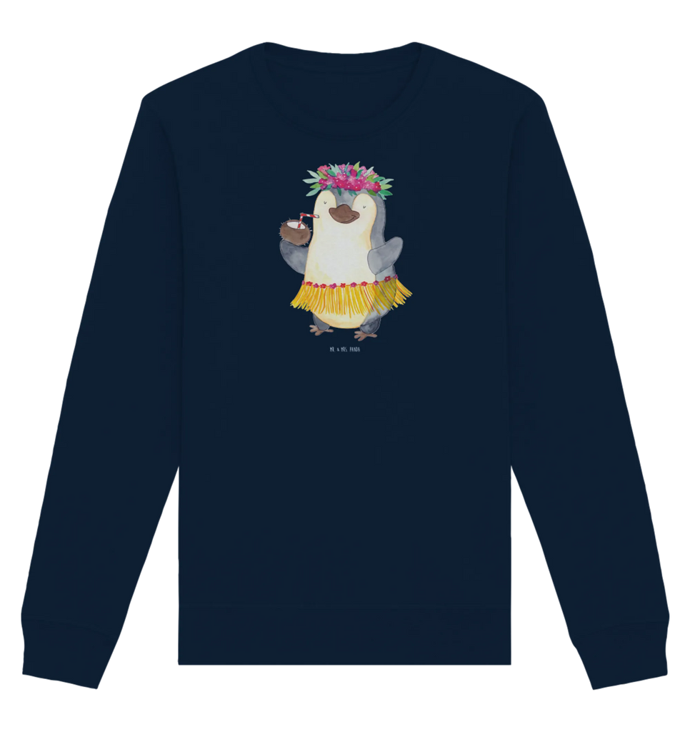 Organic Pullover Pinguin Kokosnuss Pullover, Pullover Männer, Pullover Frauen, Sweatshirt, Sweatshirt Männer, Sweatshirt Frauen, Unisex, Pinguin, Aloha, Hawaii, Urlaub, Kokosnuss, Pinguine