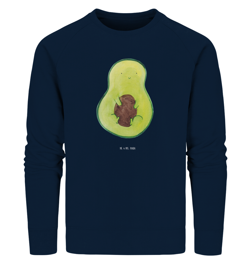 Organic Pullover Avocado Kern Pullover, Pullover Männer, Pullover Frauen, Sweatshirt, Sweatshirt Männer, Sweatshirt Frauen, Unisex, Avocado, Veggie, Vegan, Gesund, Avokado, Avocadokern, Kern, Pflanze, Spruch Leben