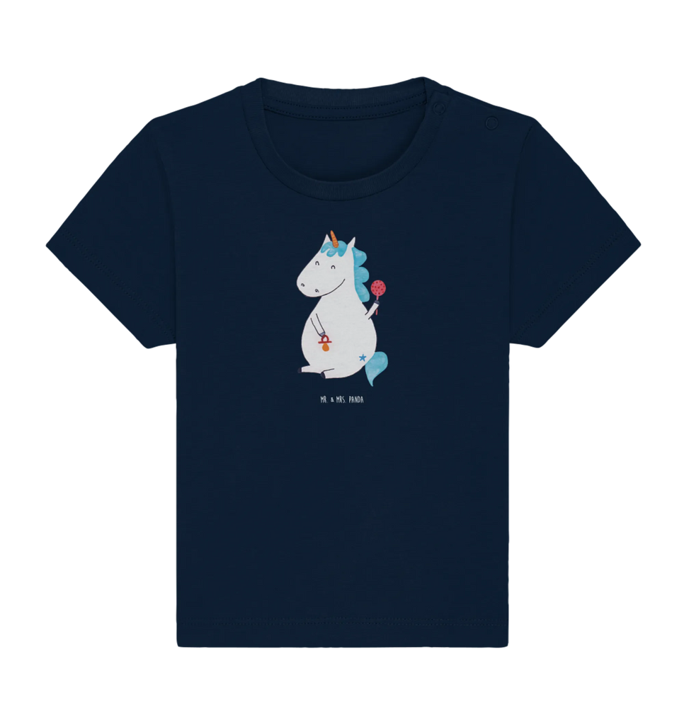 Organic Baby Shirt Einhorn Baby Baby T-Shirt, Jungen Baby T-Shirt, Mädchen Baby T-Shirt, Shirt, Einhorn, Einhörner, Einhorn Deko, Pegasus, Unicorn, Mutter, Geburt, Geburtstag, erstes Kind, Baby, Babyglück, Nachwuchs, Eltern, Party, Kind, Schnuller