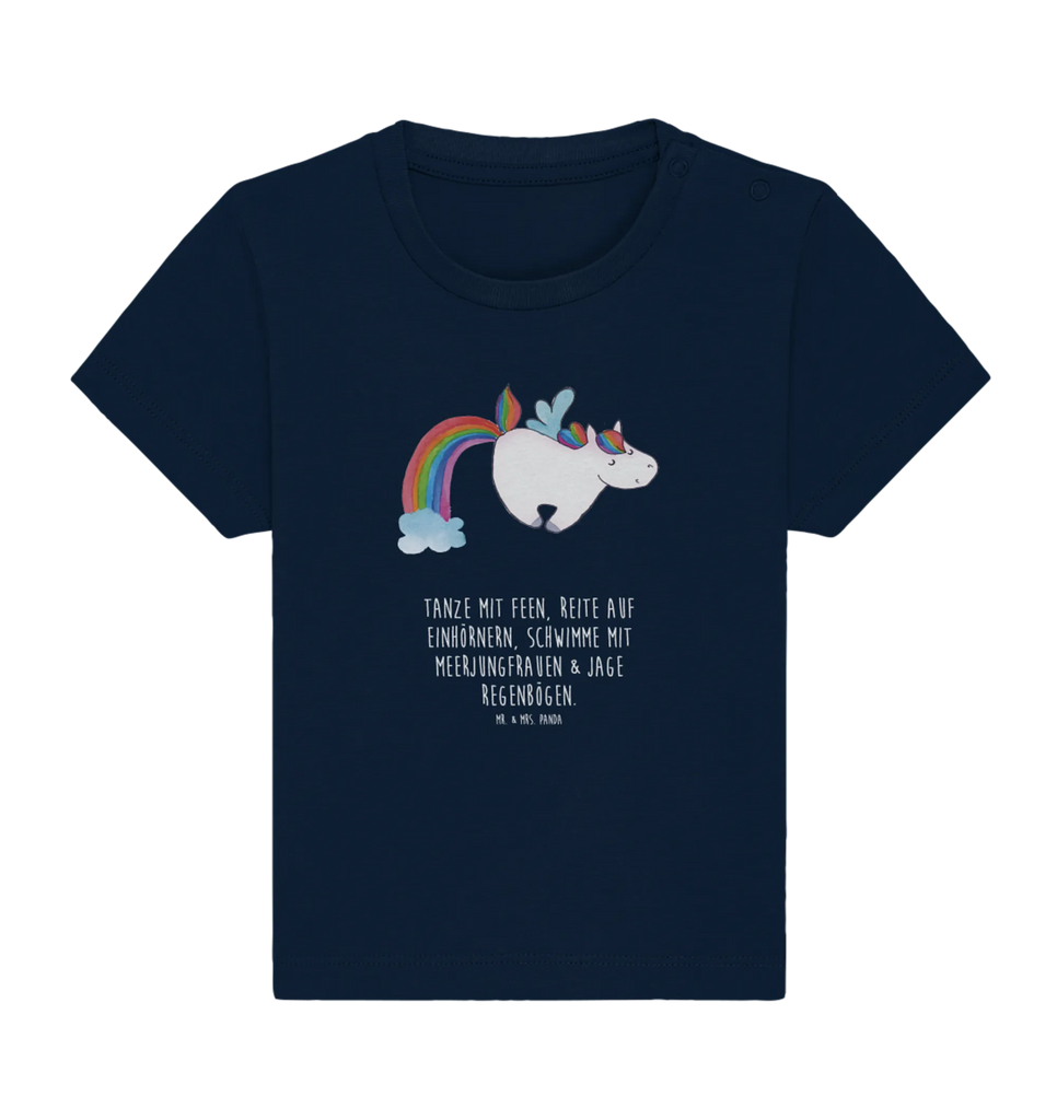 Organic Baby Shirt Einhorn Pegasus Baby T-Shirt, Jungen Baby T-Shirt, Mädchen Baby T-Shirt, Shirt, Einhorn, Einhörner, Einhorn Deko, Pegasus, Unicorn, Regenbogen, Spielen, Realität, Glitzer, Erwachsenwerden