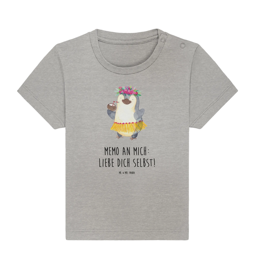 Organic Baby Shirt Pinguin Kokosnuss Baby T-Shirt, Jungen Baby T-Shirt, Mädchen Baby T-Shirt, Shirt, Pinguin, Aloha, Hawaii, Urlaub, Kokosnuss, Pinguine