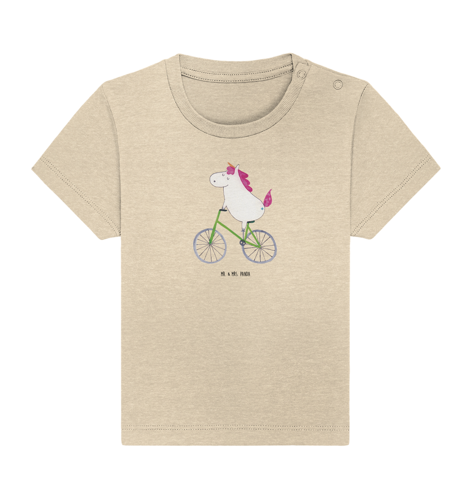 Organic Baby Shirt Einhorn Radfahrer Baby T-Shirt, Jungen Baby T-Shirt, Mädchen Baby T-Shirt, Shirt, Einhorn, Einhörner, Einhorn Deko, Pegasus, Unicorn, Radfahren, Radfahrer, Rad, Bike, Feenstaub, Konfetti, Luxusproblem, Kummer, Liebeskummer