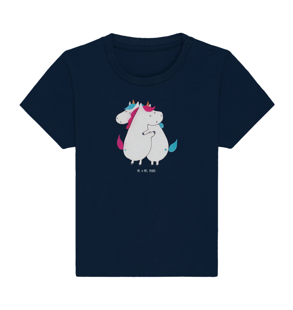 Organic Baby Shirt Einhörner Umarmen Baby T-Shirt, Jungen Baby T-Shirt, Mädchen Baby T-Shirt, Shirt, Einhorn, Einhörner, Einhorn Deko, Pegasus, Unicorn, Freundinnen, Freundin, BFF, Schwester, Schwestern, Familie, Geschwister, Sister, Liebe