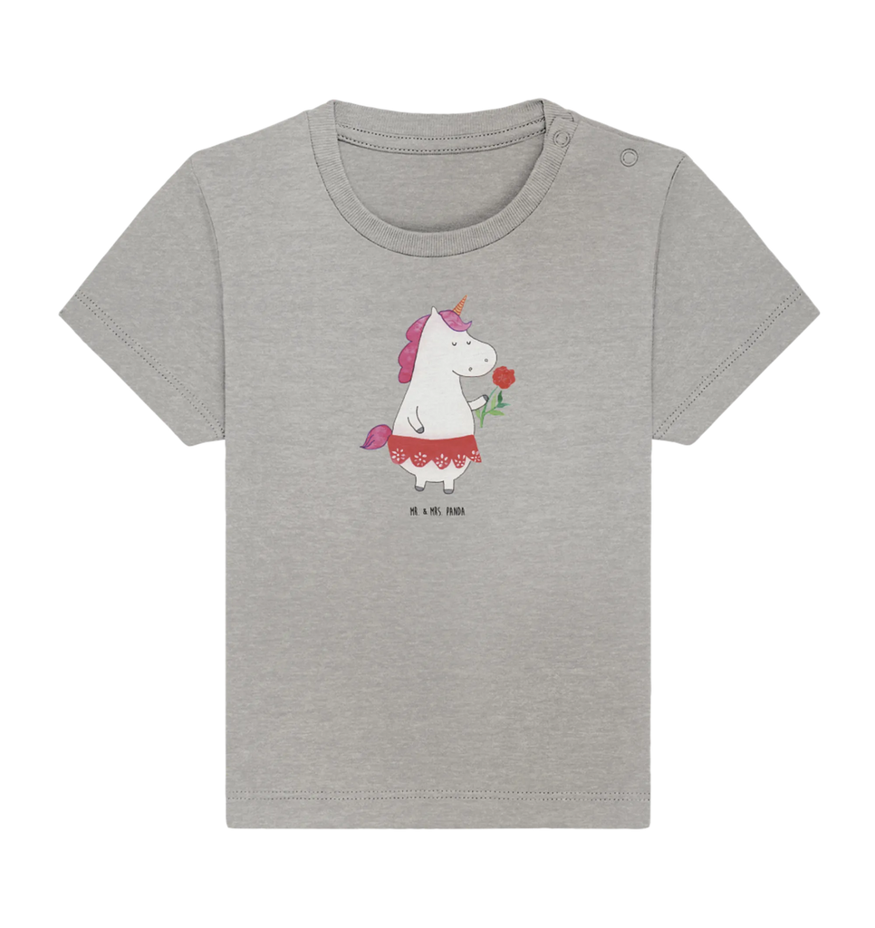 Organic Baby Shirt Einhorn Dame Baby T-Shirt, Jungen Baby T-Shirt, Mädchen Baby T-Shirt, Shirt, Einhorn, Einhörner, Einhorn Deko, Pegasus, Unicorn, Dame, Lady, feine Dame, Freundin, Frau, Bachelor, Bachelorette, Abfuhr, Schluss machen, Trennung