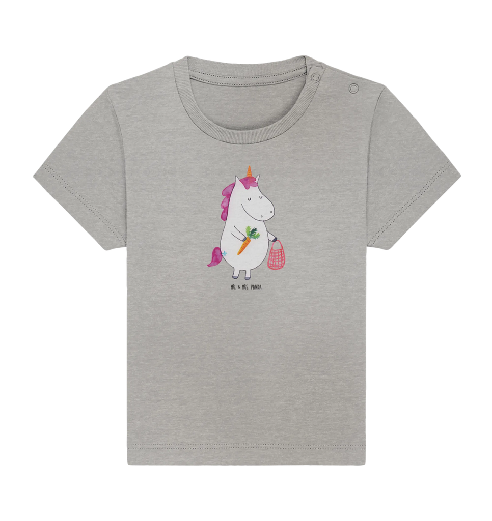 Organic Baby Shirt Einhorn Gemüse Baby T-Shirt, Jungen Baby T-Shirt, Mädchen Baby T-Shirt, Shirt, Einhorn, Einhörner, Einhorn Deko, Pegasus, Unicorn, Biomarkt, Gemüse, Wochenmarkt