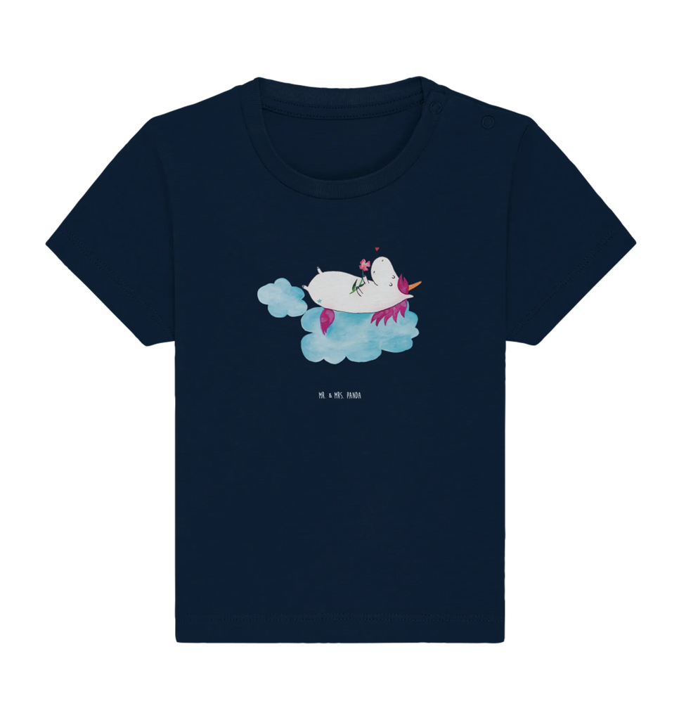 Organic Baby Shirt Einhorn Verliebt Baby T-Shirt, Jungen Baby T-Shirt, Mädchen Baby T-Shirt, Shirt, Einhorn, Einhörner, Einhorn Deko, Pegasus, Unicorn, verliebt, Liebe, Liebesbeweis, Freundin, Wolke