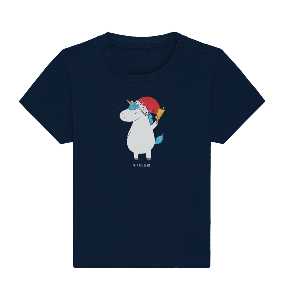 Organic Baby Shirt Einhorn Weihnachtsmann Baby T-Shirt, Jungen Baby T-Shirt, Mädchen Baby T-Shirt, Shirt, Einhorn, Einhörner, Einhorn Deko, Pegasus, Unicorn, Gin, Schokolade, Schoki, Weihnachten, Weihnachtsmann, Nikolaus, Wunschzettel, Wunschliste, Feenstaub