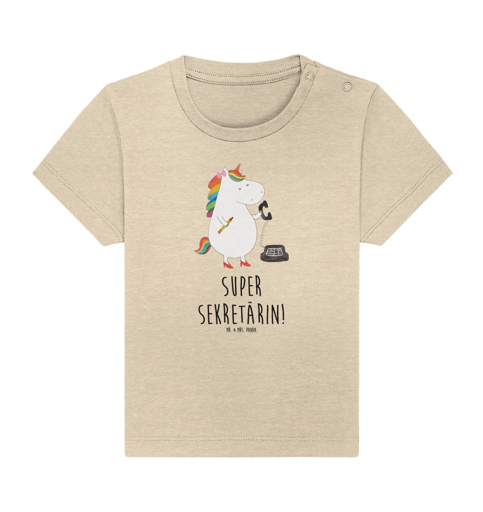 Organic Baby Shirt Einhorn Sekretärin Baby T-Shirt, Jungen Baby T-Shirt, Mädchen Baby T-Shirt, Shirt, Einhorn, Einhörner, Einhorn Deko, Pegasus, Unicorn, Sekretärin, Büro, Rechtsanwältin, Rechtsanwaltsgehilfin, Steuerbüro, Steuerkanzlei, Bürokraft, Bürohilfe