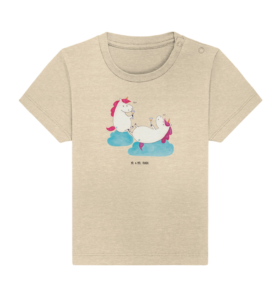 Organic Baby Shirt Einhorn Sekt Baby T-Shirt, Jungen Baby T-Shirt, Mädchen Baby T-Shirt, Shirt, Einhorn, Einhörner, Einhorn Deko, Pegasus, Unicorn, Freundinnen, Freundin, BFF, Sekt, Mädelsabend, Spaß, Party, Korken, Anstoßen, Beste