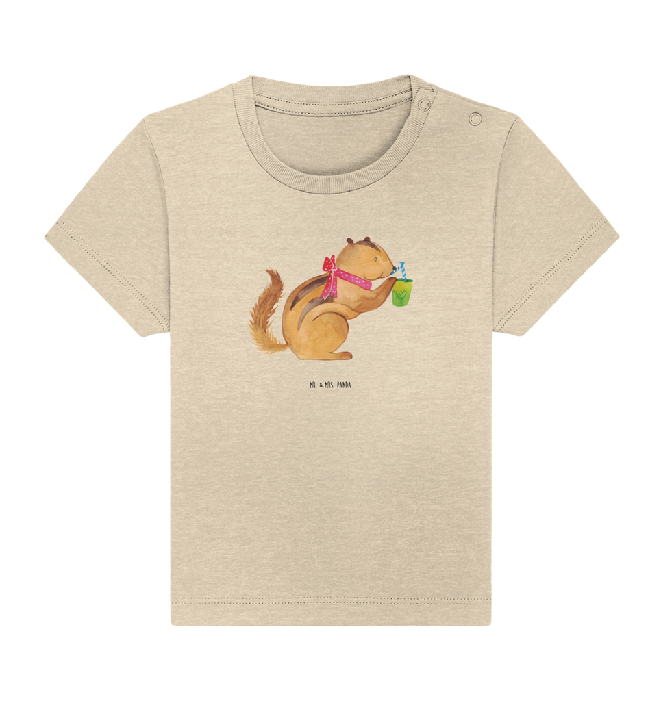 Organic Baby Shirt Eichhörnchen Smoothie Baby T-Shirt, Jungen Baby T-Shirt, Mädchen Baby T-Shirt, Shirt, Tiermotive, Gute Laune, lustige Sprüche, Tiere, Green Smoothies, Diät, Abnehmen, Streifenhörnchen, Eichhörnchen