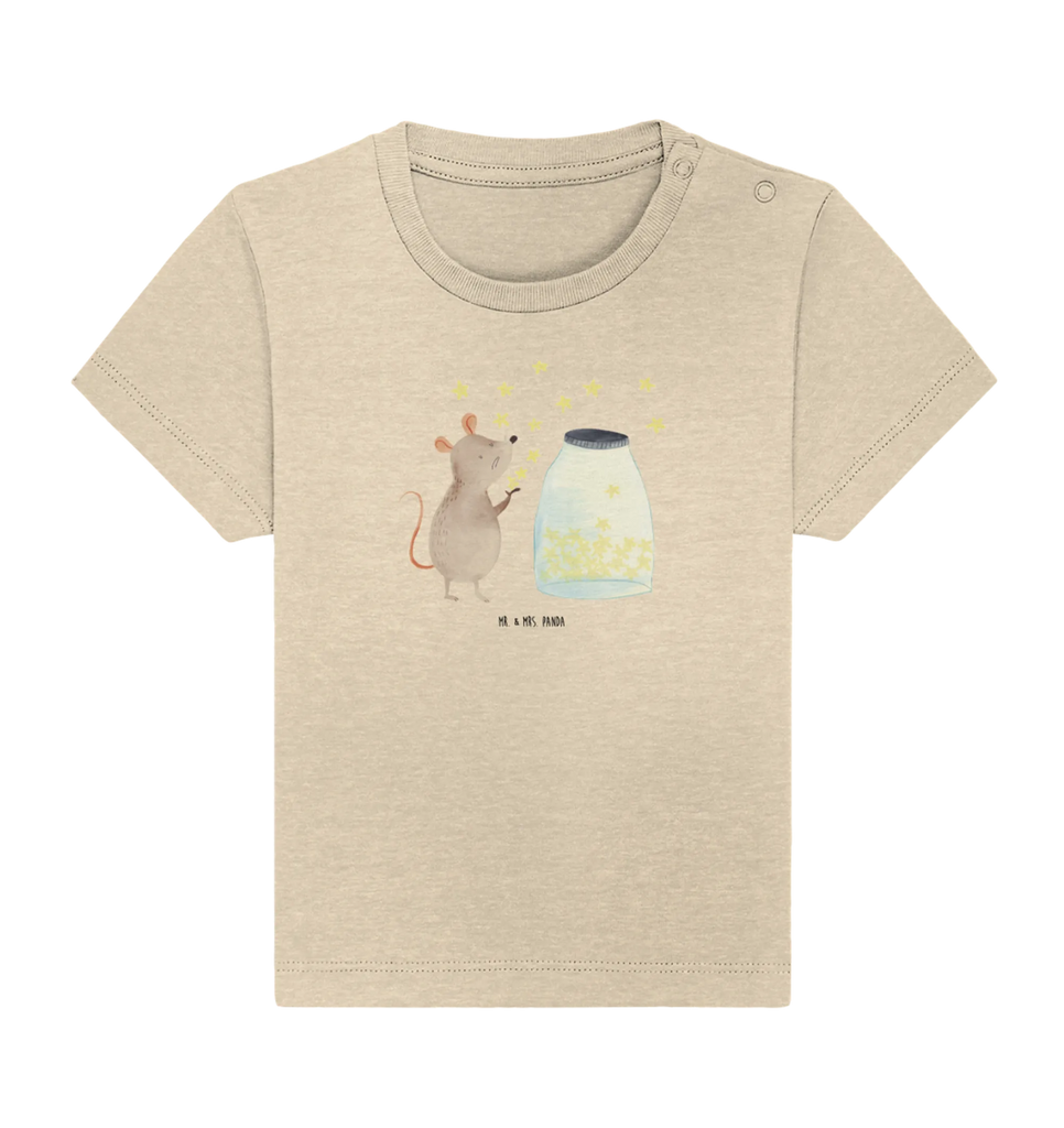 Organic Baby Shirt Maus Sterne Baby T-Shirt, Jungen Baby T-Shirt, Mädchen Baby T-Shirt, Shirt, Tiermotive, Gute Laune, lustige Sprüche, Tiere, Maus, Sterne, Wunsch, Kind, Taufe, Taufgeschenk, Geburt, Schwangerschaft, erstes Kind, Kindergeburtstag, Geburtstag, Hoffnung, Träume