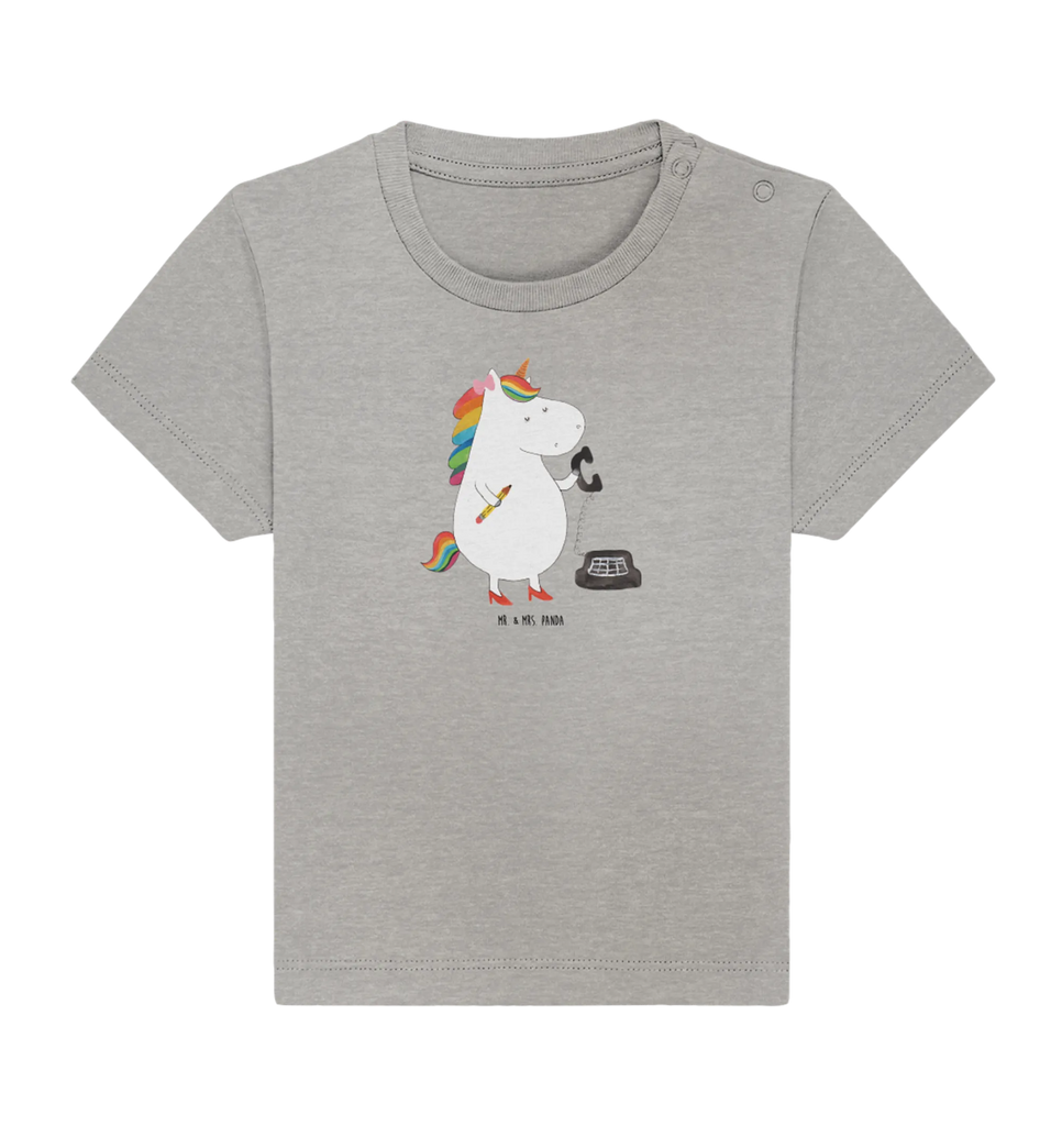 Organic Baby Shirt Einhorn Sekretärin Baby T-Shirt, Jungen Baby T-Shirt, Mädchen Baby T-Shirt, Shirt, Einhorn, Einhörner, Einhorn Deko, Pegasus, Unicorn, Sekretärin, Büro, Rechtsanwältin, Rechtsanwaltsgehilfin, Steuerbüro, Steuerkanzlei, Bürokraft, Bürohilfe