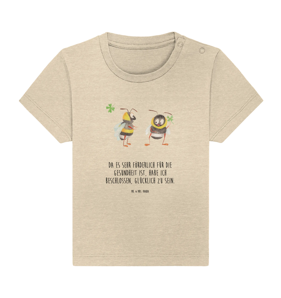 Organic Baby Shirt Hummeln Kleeblatt Baby T-Shirt, Jungen Baby T-Shirt, Mädchen Baby T-Shirt, Shirt, Tiermotive, Gute Laune, lustige Sprüche, Tiere, Hummel, Biene, Spruch positiv, Biene Deko, Spruch schön, glücklich sein, glücklich werden, Spruch fröhlich