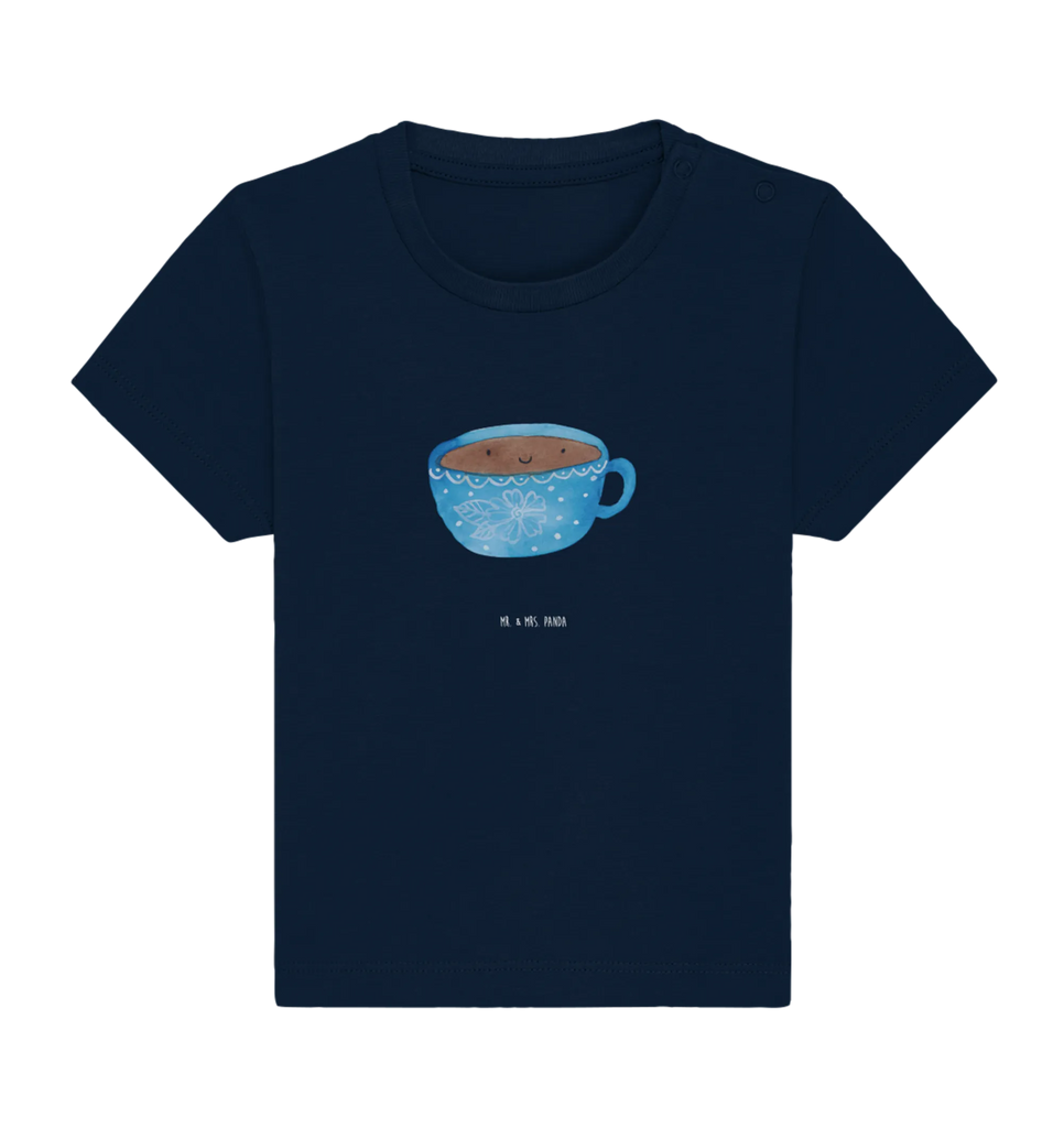 Organic Baby Shirt Kaffee Tasse Baby T-Shirt, Jungen Baby T-Shirt, Mädchen Baby T-Shirt, Shirt, Tiermotive, Gute Laune, lustige Sprüche, Tiere, Kaffee, Tasse, Liebe, Geschmack, Genuss, Glücklich