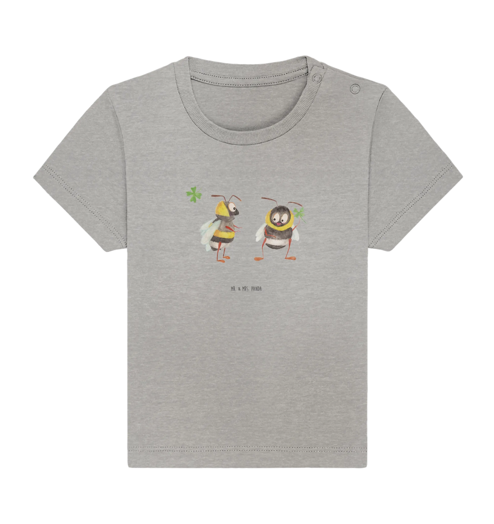 Organic Baby Shirt Hummeln Kleeblatt Baby T-Shirt, Jungen Baby T-Shirt, Mädchen Baby T-Shirt, Shirt, Tiermotive, Gute Laune, lustige Sprüche, Tiere, Hummel, Biene, Spruch positiv, Biene Deko, Spruch schön, glücklich sein, glücklich werden, Spruch fröhlich