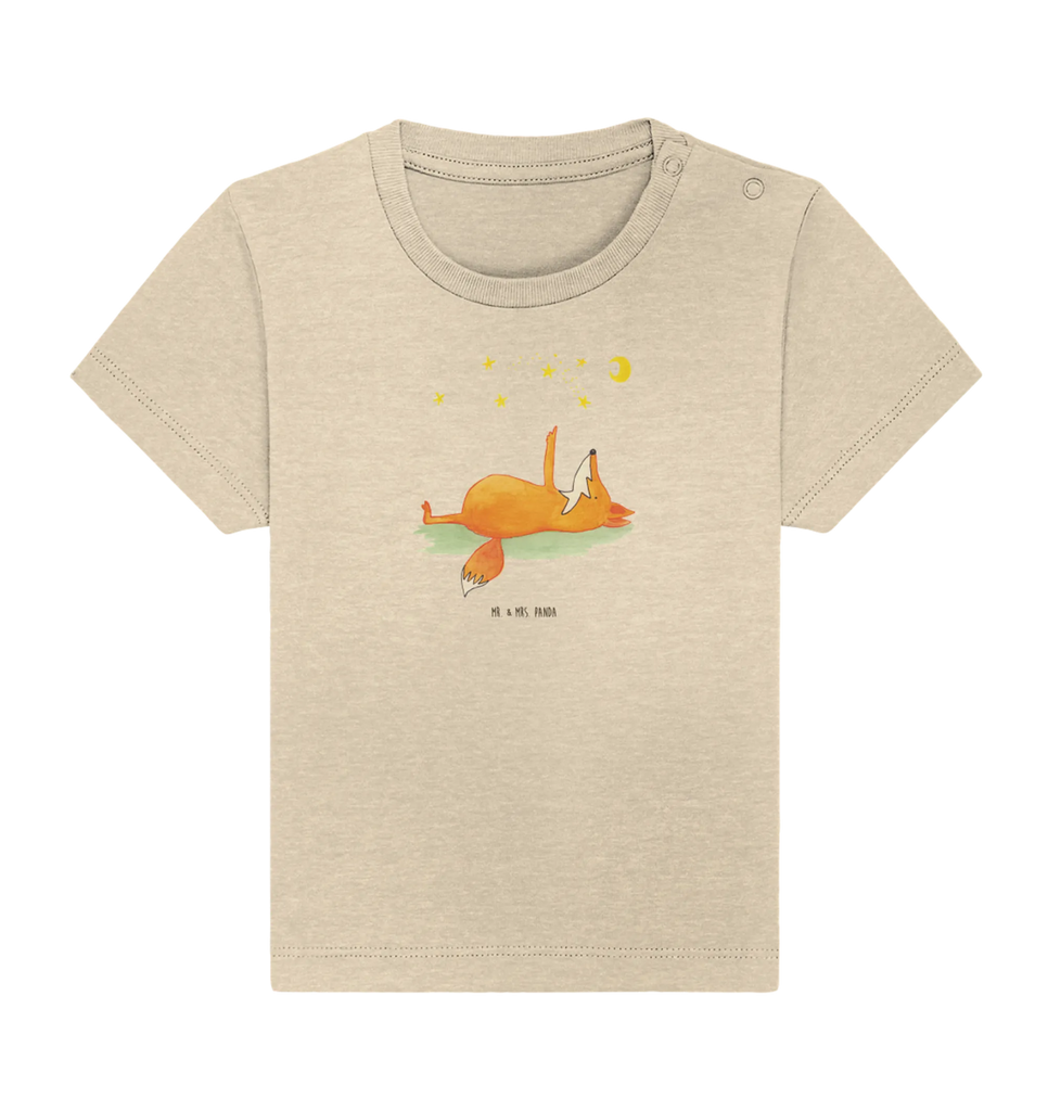 Organic Baby Shirt Fuchs Sterne Baby T-Shirt, Jungen Baby T-Shirt, Mädchen Baby T-Shirt, Shirt, Fuchs, Füchse, tröstende Worte, Spruch positiv, Spruch schön, Romantik, Always Look on the Bright Side of Life