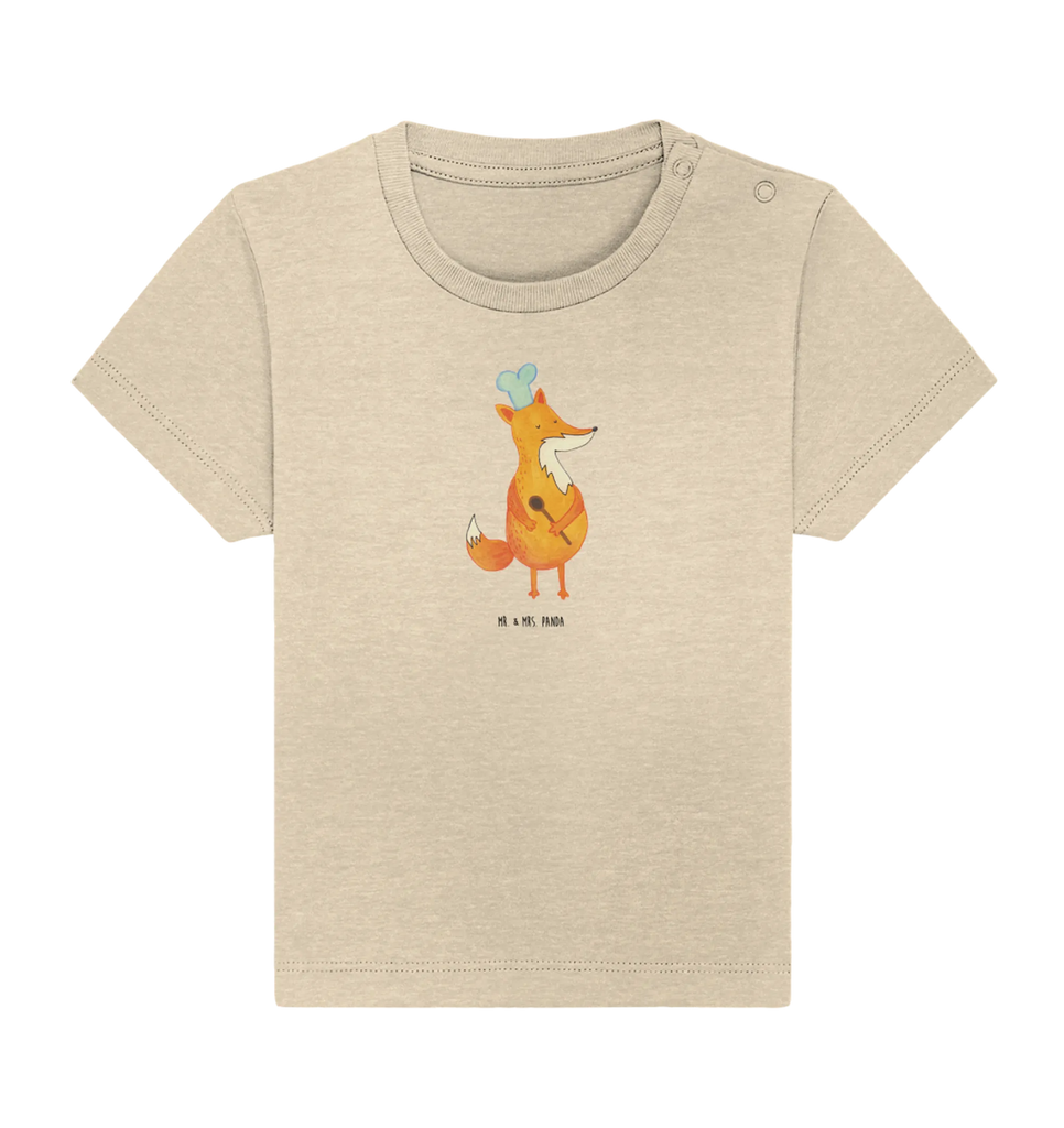 Organic Baby Shirt Fuchs Koch Baby T-Shirt, Jungen Baby T-Shirt, Mädchen Baby T-Shirt, Shirt, Fuchs, Füchse, Koch Geschenk, Küche Spruch, Küche Deko, Köche, Bäcker, Party Spruch, Spruch lustig, witzig