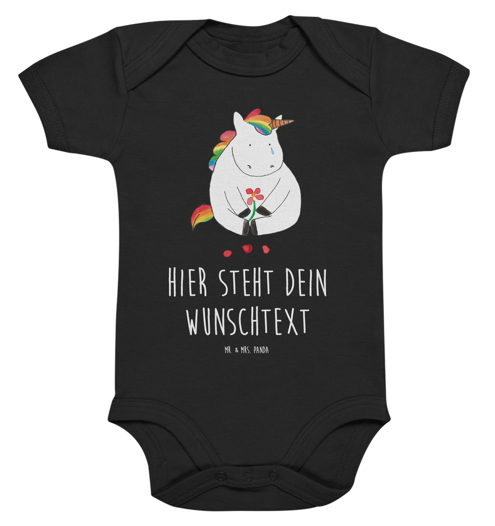 Personalisierter Baby Body Einhorn Traurig Personalisierter Baby Body, Personalisierte Babykleidung, Personalisierter Babystrampler, Personalisierter Strampler, Personalisierter Wickelbody, Personalisierte Baby Erstausstattung, Junge, Mädchen, Einhorn, Einhörner, Einhorn Deko, Pegasus, Unicorn, Glitzer, Trösten. Freundschaft, Freunde, Liebe, Trauer, Grußkarte, Blume