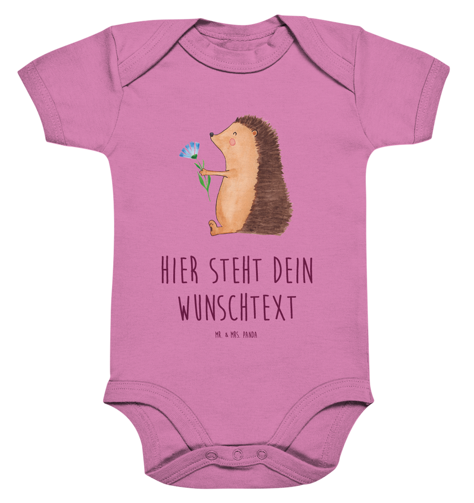 Personalisierter Baby Body Igel mit Blume Personalisierter Baby Body, Personalisierte Babykleidung, Personalisierter Babystrampler, Personalisierter Strampler, Personalisierter Wickelbody, Personalisierte Baby Erstausstattung, Junge, Mädchen, Tiermotive, Gute Laune, lustige Sprüche, Tiere, Igel, Gute Besserung, Genesungswünsche, Krankheit, Krankenhaus, krank, Besuch