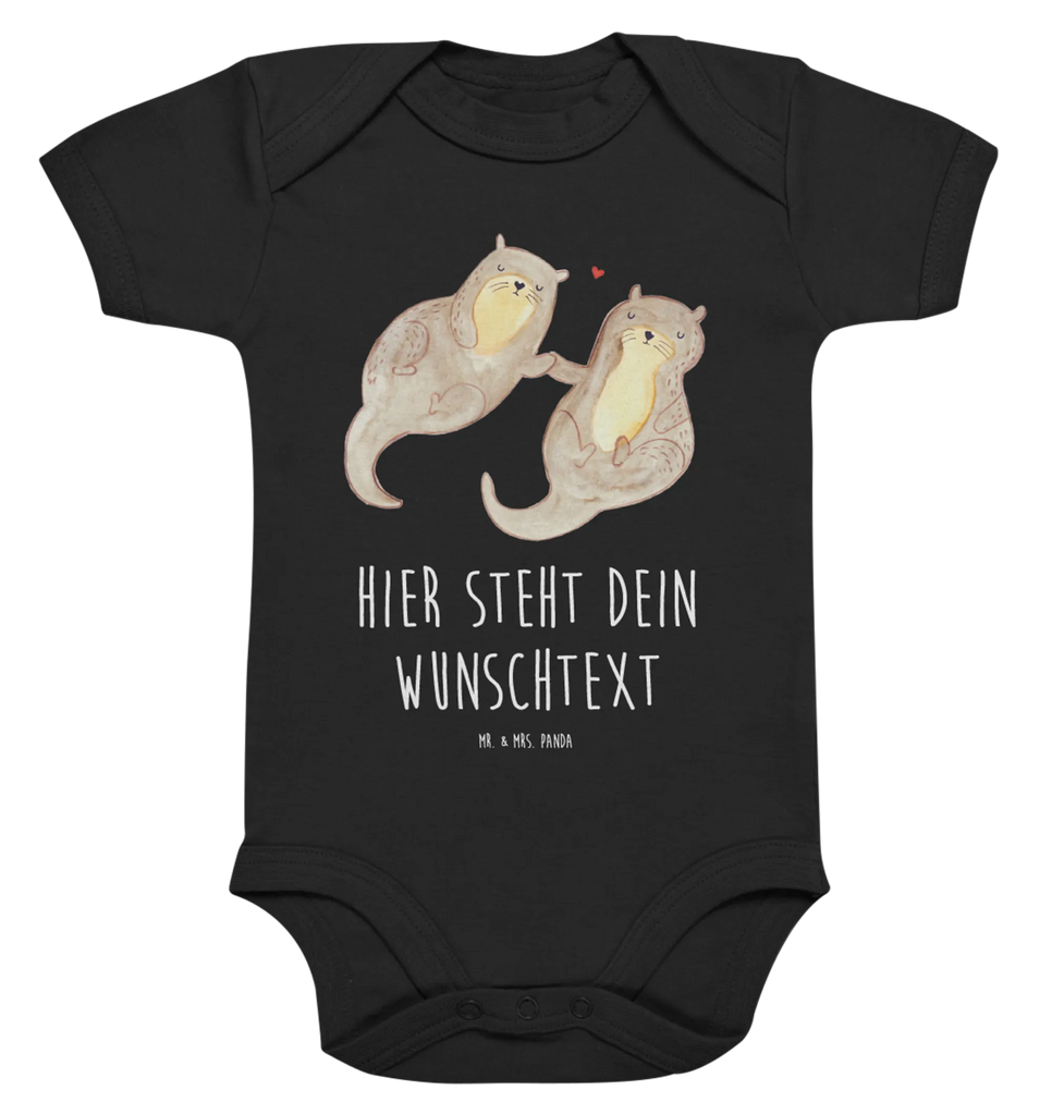 Personalisierter Baby Body Otter händchenhaltend Personalisierter Baby Body, Personalisierte Babykleidung, Personalisierter Babystrampler, Personalisierter Strampler, Personalisierter Wickelbody, Personalisierte Baby Erstausstattung, Junge, Mädchen, Otter, Fischotter, Seeotter, Otter Seeotter See Otter