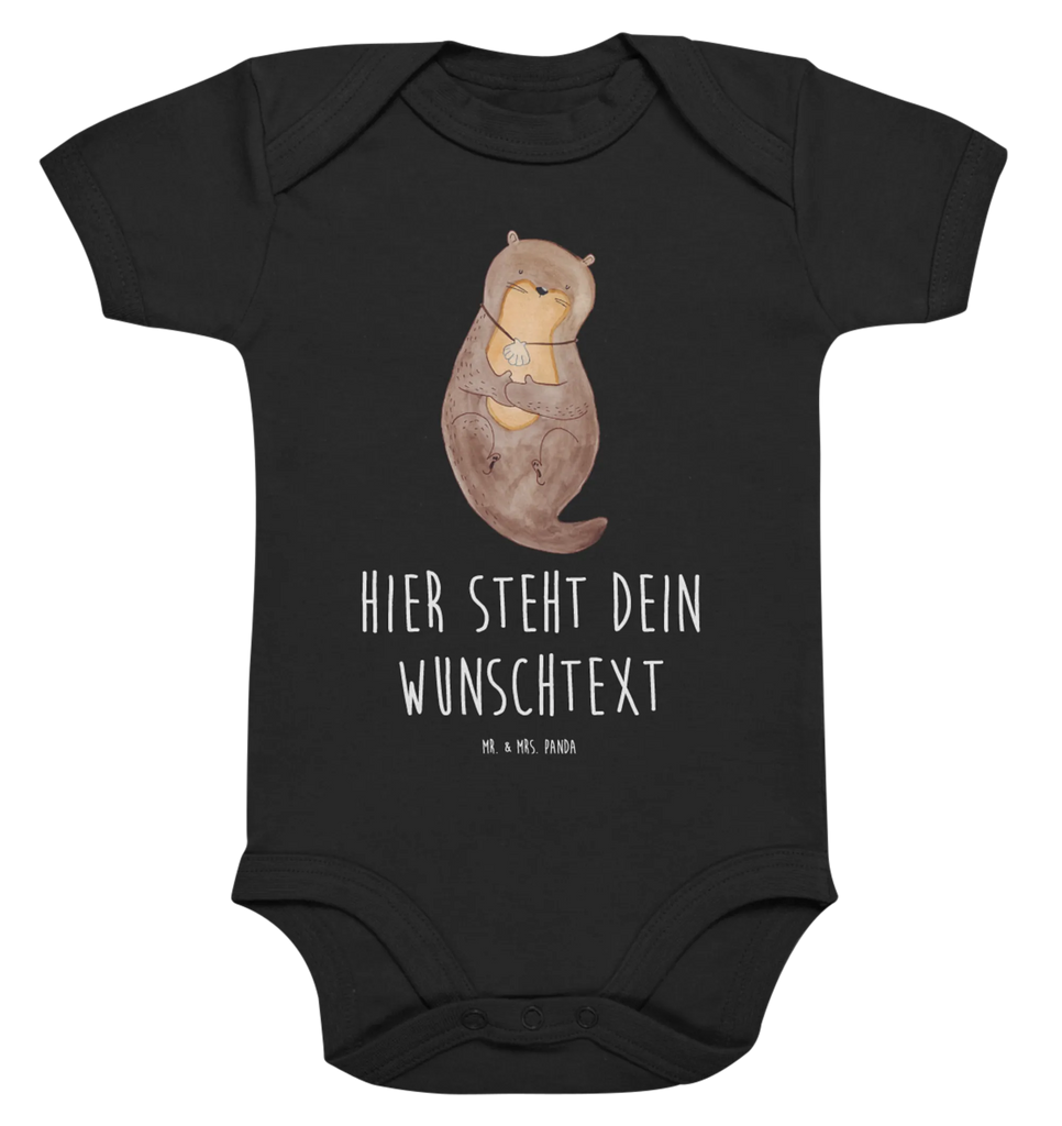 Personalisierter Baby Body Otter mit Muschelmedaillon Personalisierter Baby Body, Personalisierte Babykleidung, Personalisierter Babystrampler, Personalisierter Strampler, Personalisierter Wickelbody, Personalisierte Baby Erstausstattung, Junge, Mädchen, Otter, Fischotter, Seeotter, Otterliebe, grübeln, träumen, Motivation, Tagträumen, Büro