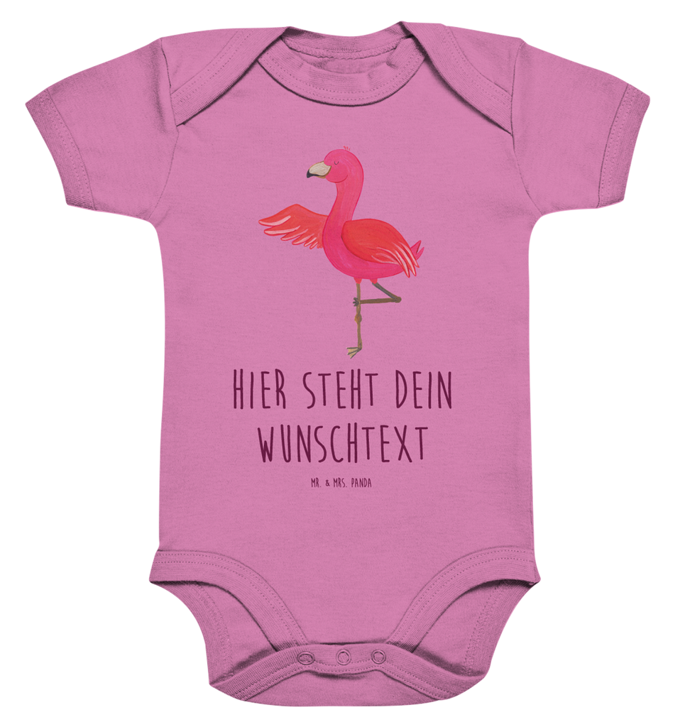 Personalisierter Baby Body Flamingo Yoga Personalisierter Baby Body, Personalisierte Babykleidung, Personalisierter Babystrampler, Personalisierter Strampler, Personalisierter Wickelbody, Personalisierte Baby Erstausstattung, Junge, Mädchen, Flamingo, Vogel, Yoga, Namaste, Achtsamkeit, Yoga-Übung, Entspannung, Ärger, Aufregen, Tiefenentspannung