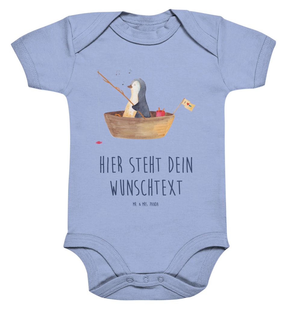 Personalisierter Baby Body Pinguin Angelboot Personalisierter Baby Body, Personalisierte Babykleidung, Personalisierter Babystrampler, Personalisierter Strampler, Personalisierter Wickelbody, Personalisierte Baby Erstausstattung, Junge, Mädchen, Pinguin, Pinguine, Angeln, Boot, Angelboot, Lebenslust, Leben, genießen, Motivation, Neustart, Neuanfang, Trennung, Scheidung, Geschenkidee Liebeskummer