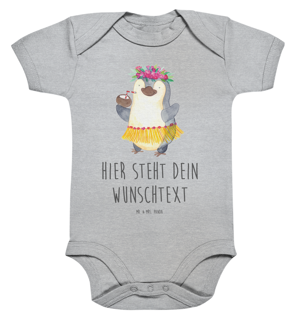 Personalisierter Baby Body Pinguin Kokosnuss Personalisierter Baby Body, Personalisierte Babykleidung, Personalisierter Babystrampler, Personalisierter Strampler, Personalisierter Wickelbody, Personalisierte Baby Erstausstattung, Junge, Mädchen, Pinguin, Aloha, Hawaii, Urlaub, Kokosnuss, Pinguine