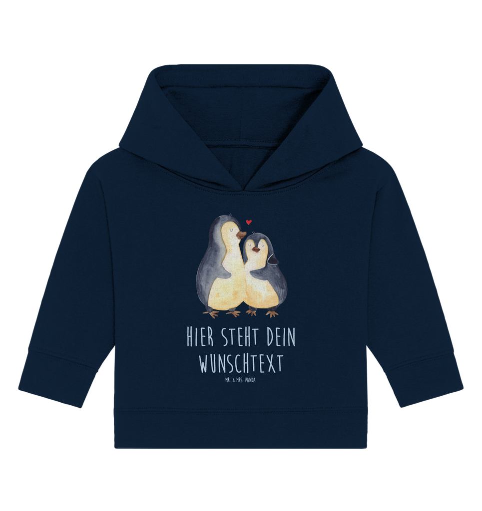 Personalisierter Baby Hoodie Pinguin umarmen Personalisierter Baby Hoodie, Baby Hoodie mit Namen, Babyhoodie Wunschtext, Pinguin, Liebe, Liebespaar, Liebesbeweis, Liebesgeschenk, Verlobung, Jahrestag, Hochzeitstag, Hochzeit, Hochzeitsgeschenk