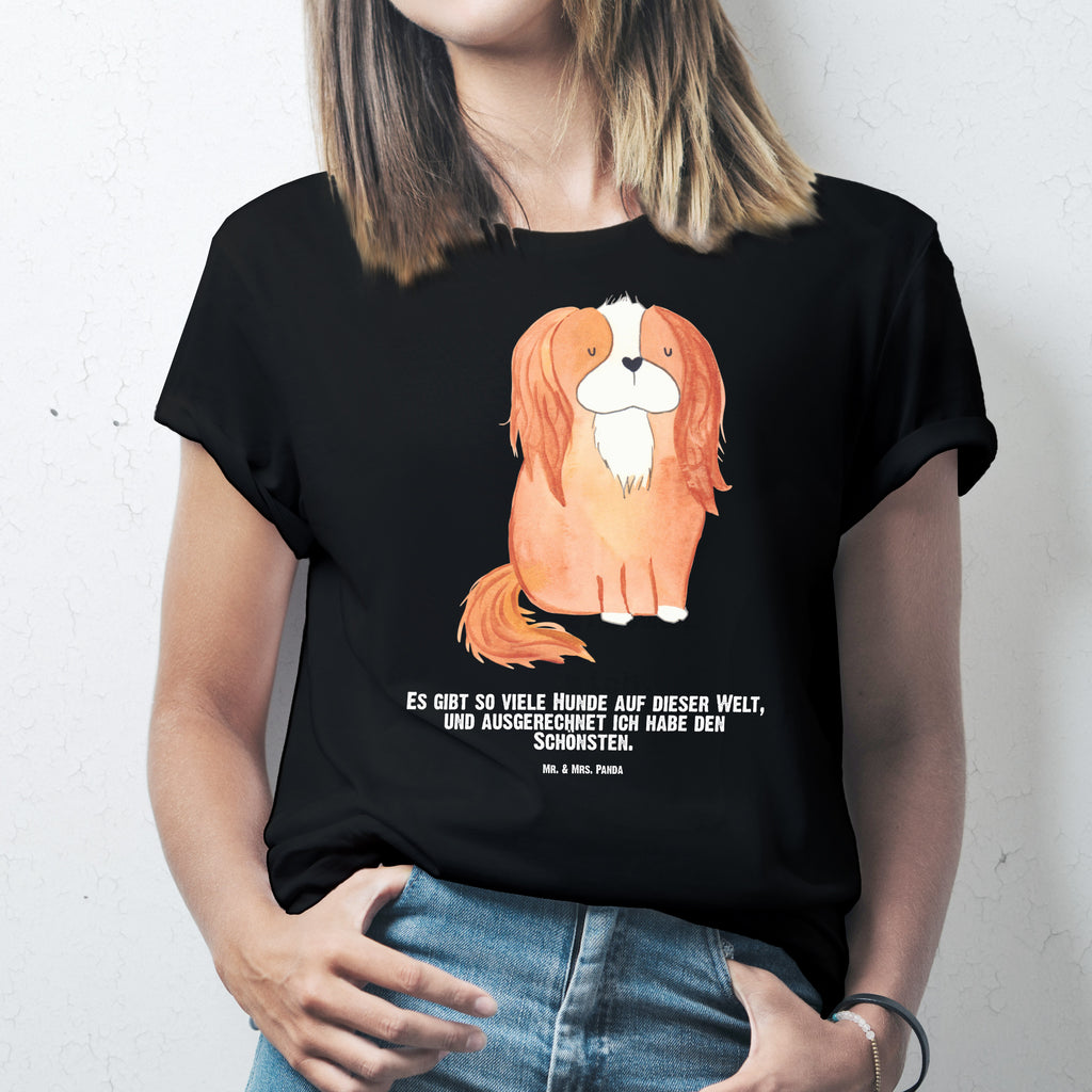 Personalisiertes T-Shirt Cavalier King Charles Spaniel T-Shirt Personalisiert, T-Shirt mit Namen, T-Shirt mit Aufruck, Männer, Frauen, Wunschtext, Bedrucken, Hund, Hundemotiv, Haustier, Hunderasse, Tierliebhaber, Hundebesitzer, Sprüche, Cavalier King Charles Spaniel, Cockerspaniel, Spaniel, Spruch, schönster Hund